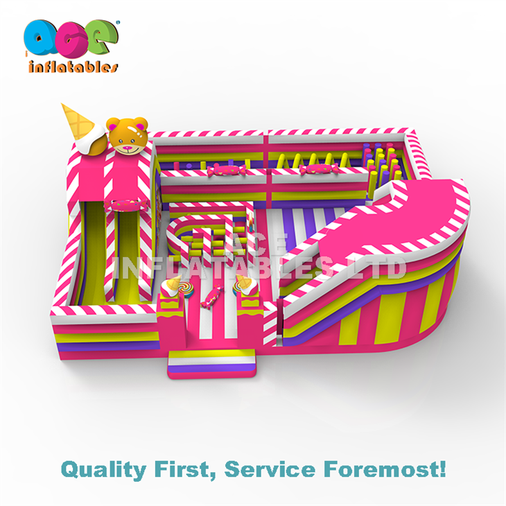 Candy Inflatable Theme Park