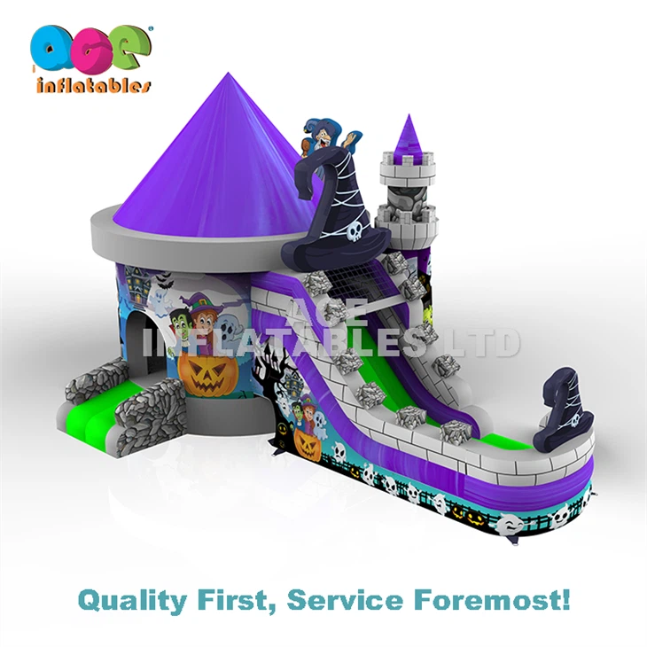 Halloween Inflatable Bouncy Castle