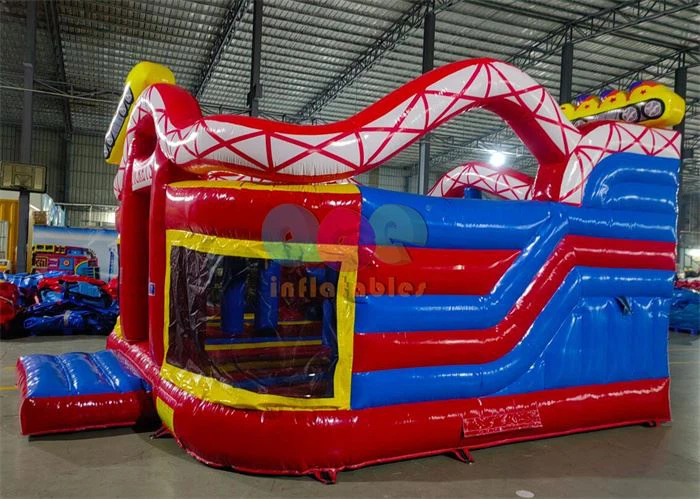 Roller Coaster Inflatable Bouncy Castle